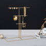 Aberto Design TK-006 Organizador de Joyero de Metal Dorado